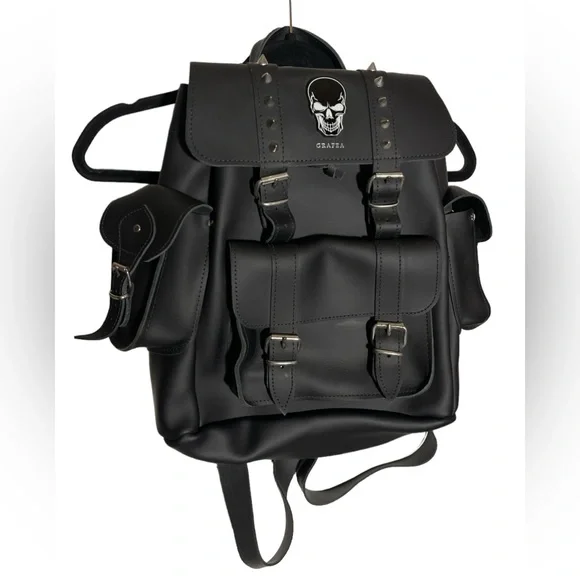 Grafea Bags Grafea Hari Ii Morticia Backpack Bag Made In
